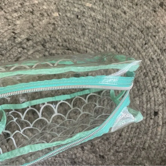 Set of 3 Beautiful Mermaid Bags for Beach Days/Makeup - Picture 3 of 11